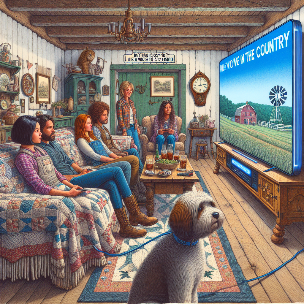 When Your Country Decor Meets Streaming Expectations