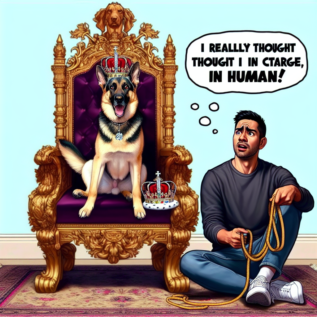 When Your Dog Thinks It's the Real Boss of the House