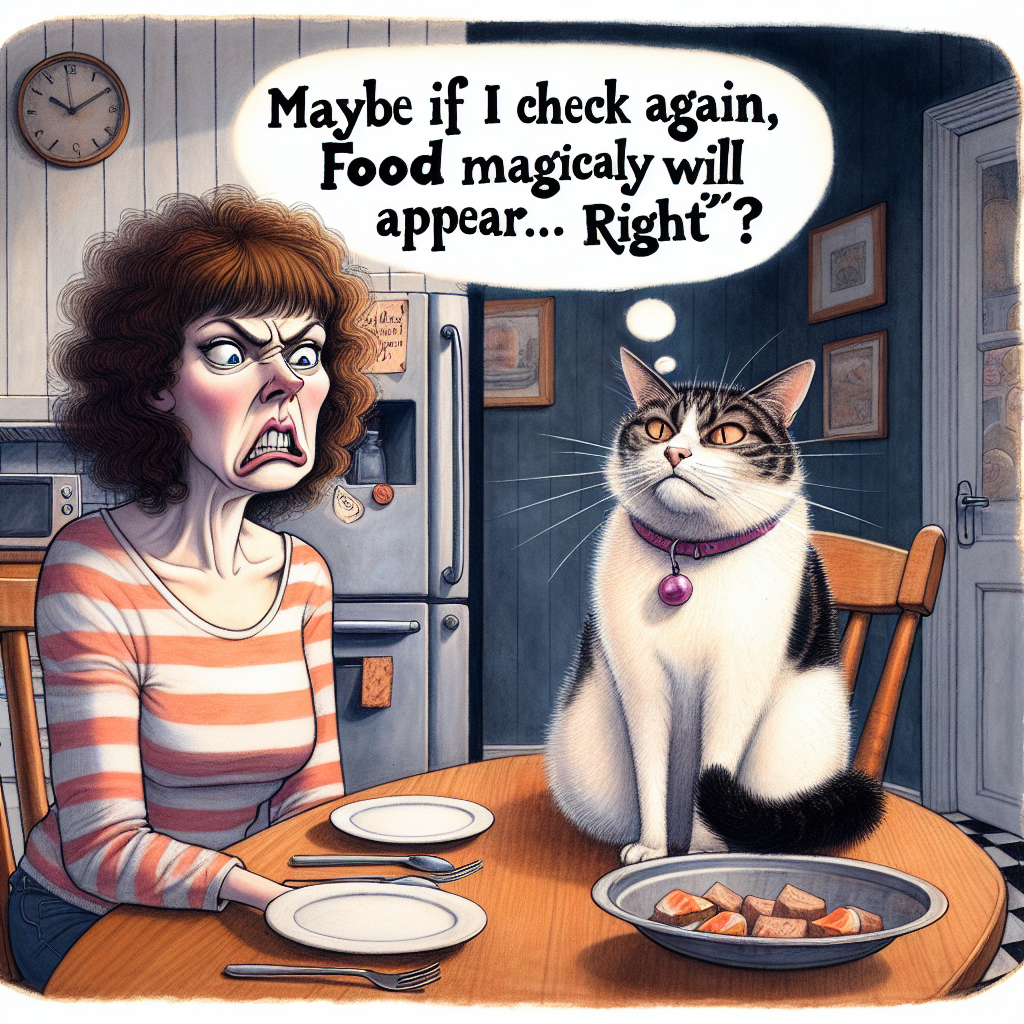 When the Fridge Disappointment Hits Hard: Cat Edition