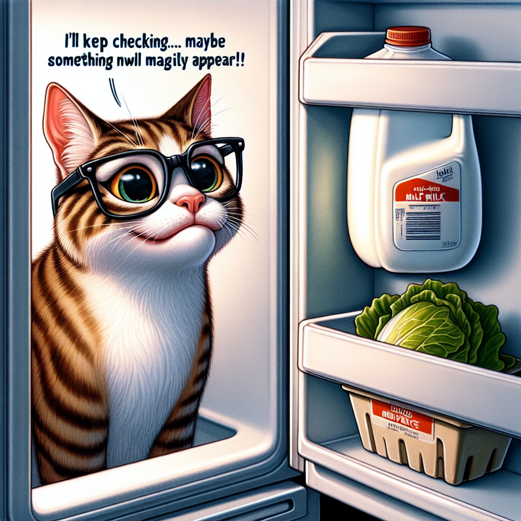 The Endless Fridge Quest: Can Anything New Appear?