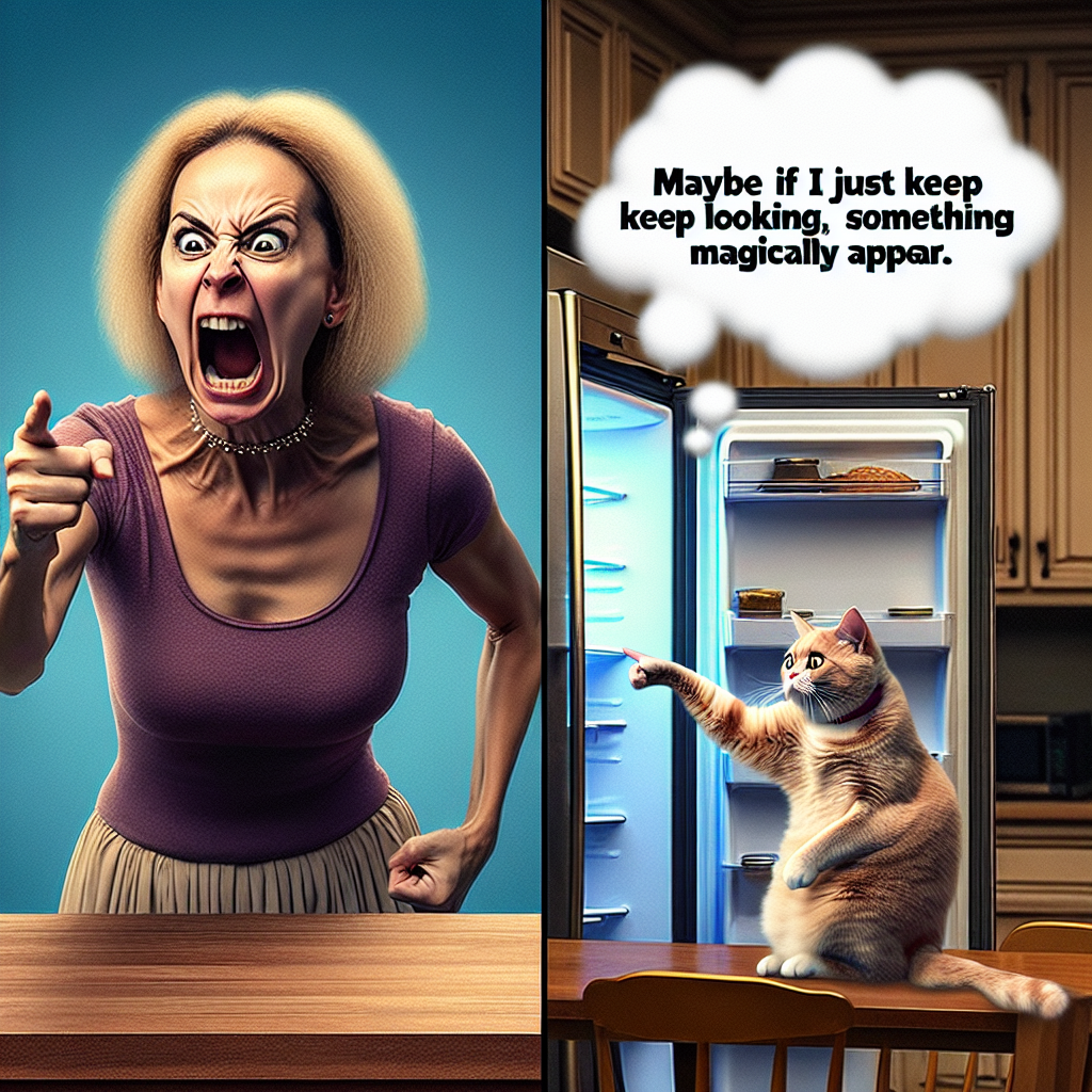 When Hope Meets Reality: The Empty Fridge Struggle