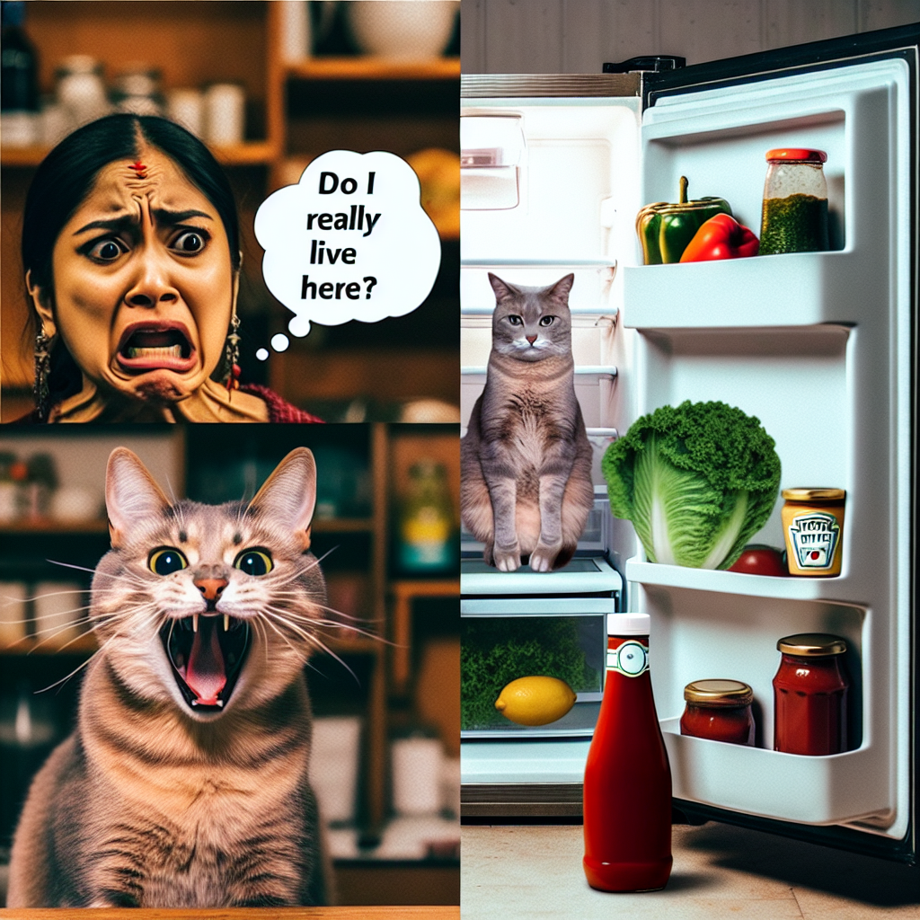 Fridge Follies: The Epic Disappointment of Empty Shelves
