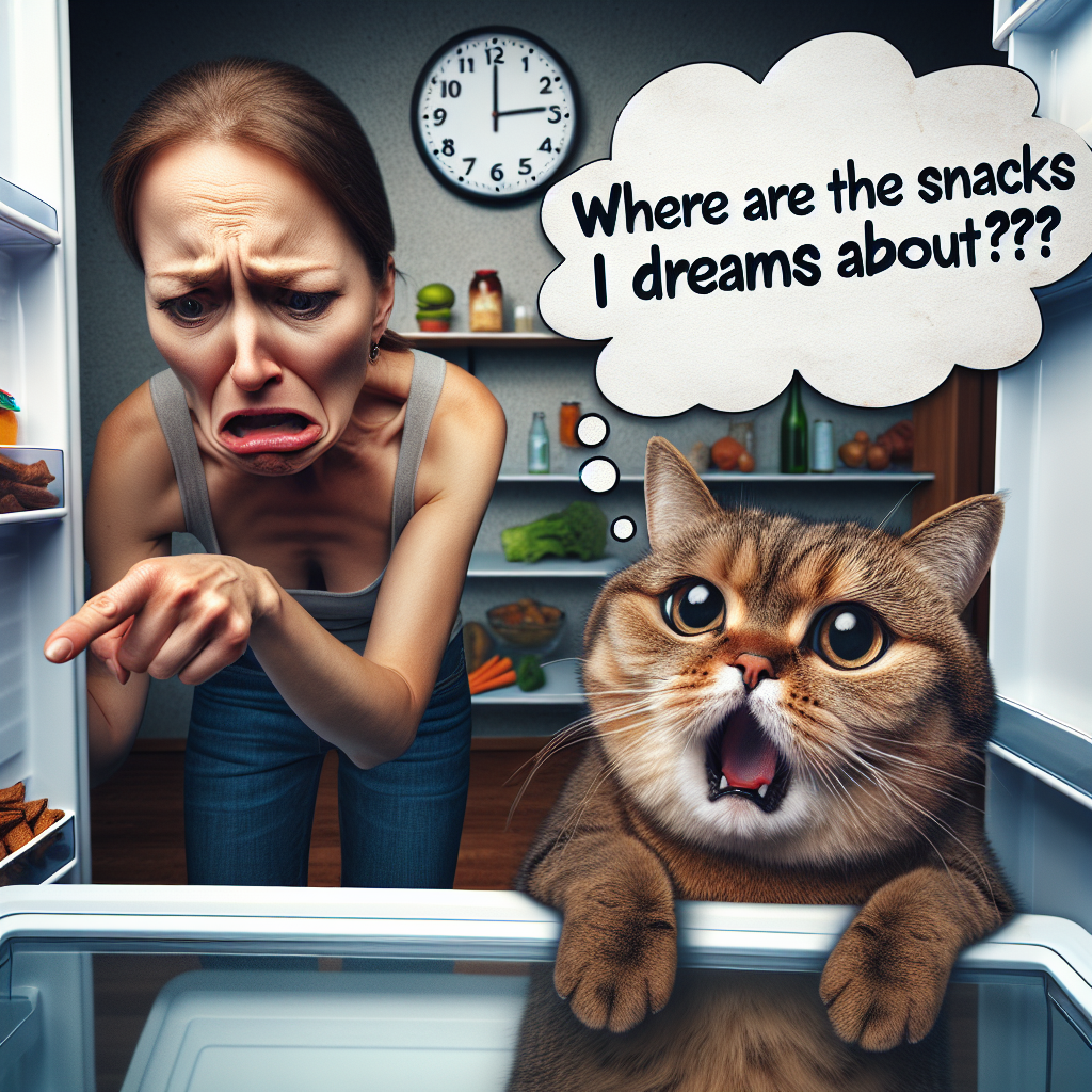 When You Keep Checking the Fridge for New Snacks Like...