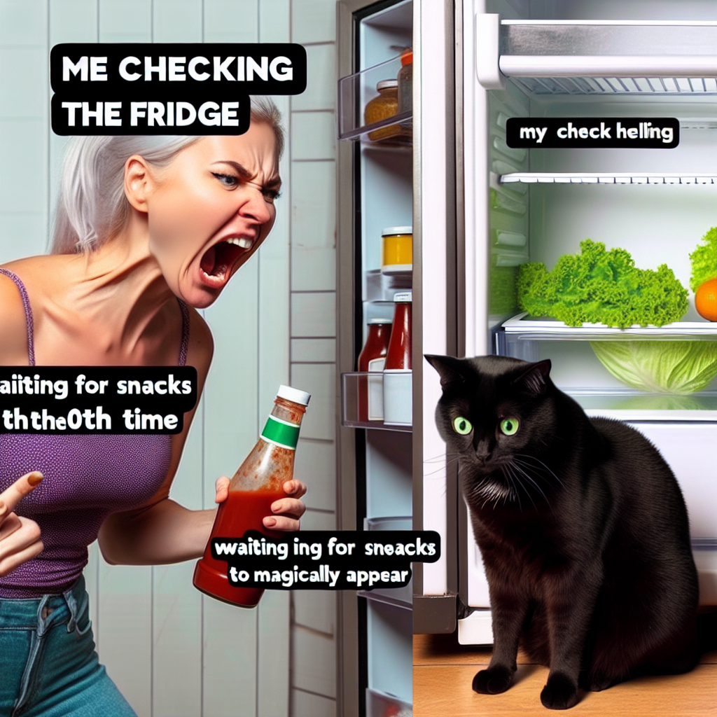Endless Fridge Disappointments: Cat Edition