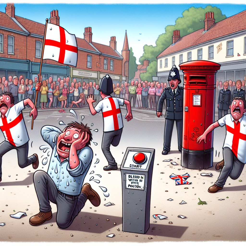 When British Police Meet Patriotic Enthusiasm: A Meme Story