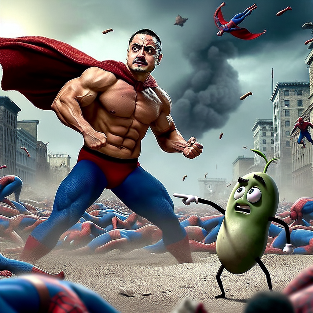 Superman vs. My Pet Bean: The Ultimate Showdown