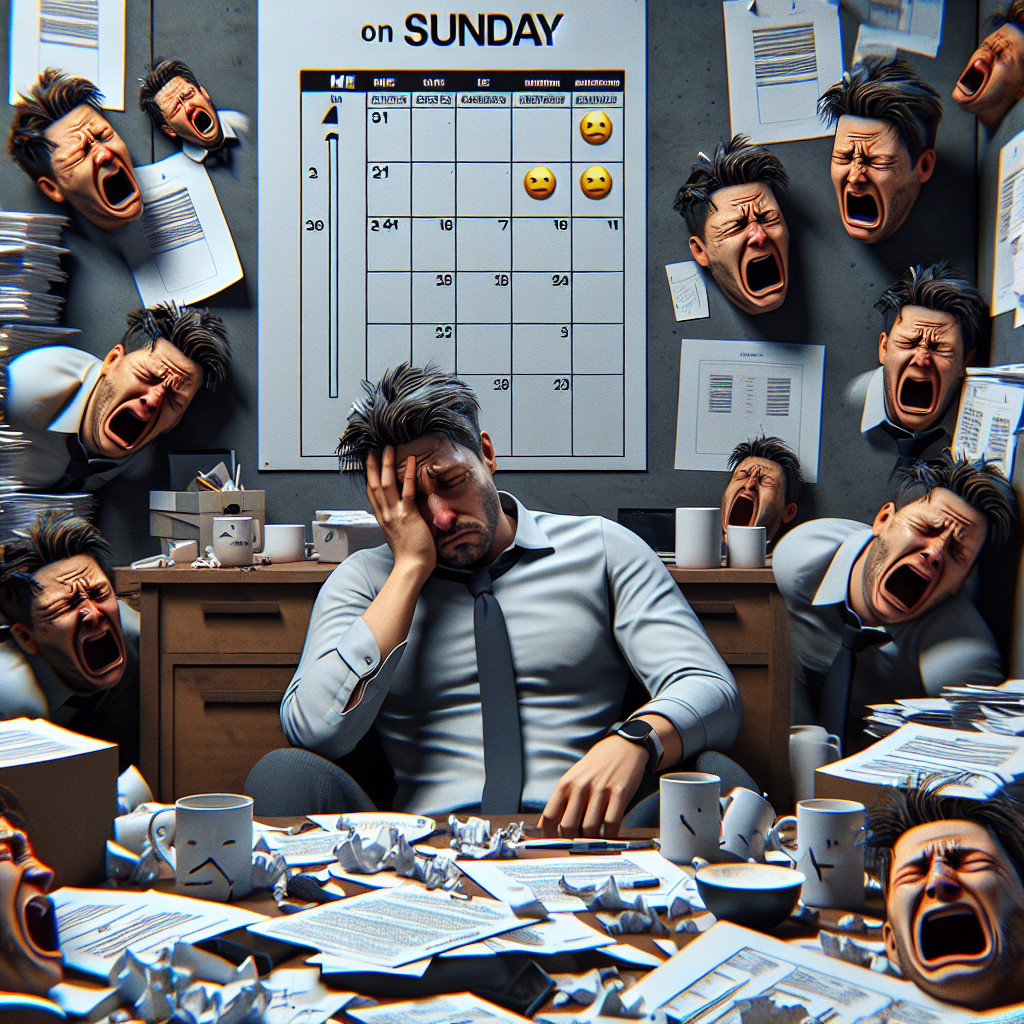 When You Realize Monday is Just Around the Corner 😵
