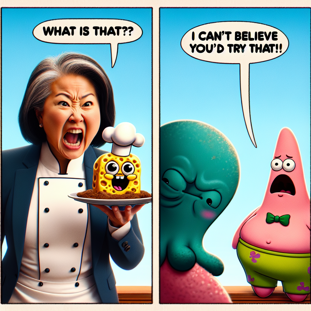 SpongeBob's Hilarious Dining Dilemma