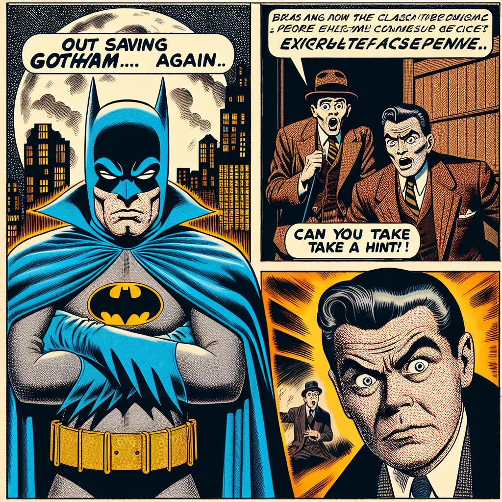 When Batman Gets Asked About Catwoman's Whereabouts