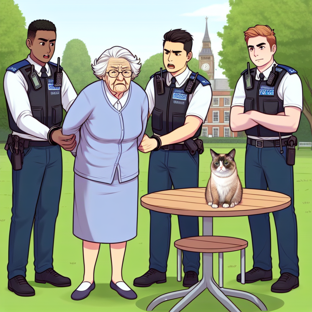 Granny's Facebook Freedom: A Hilarious Arrest Surprise!