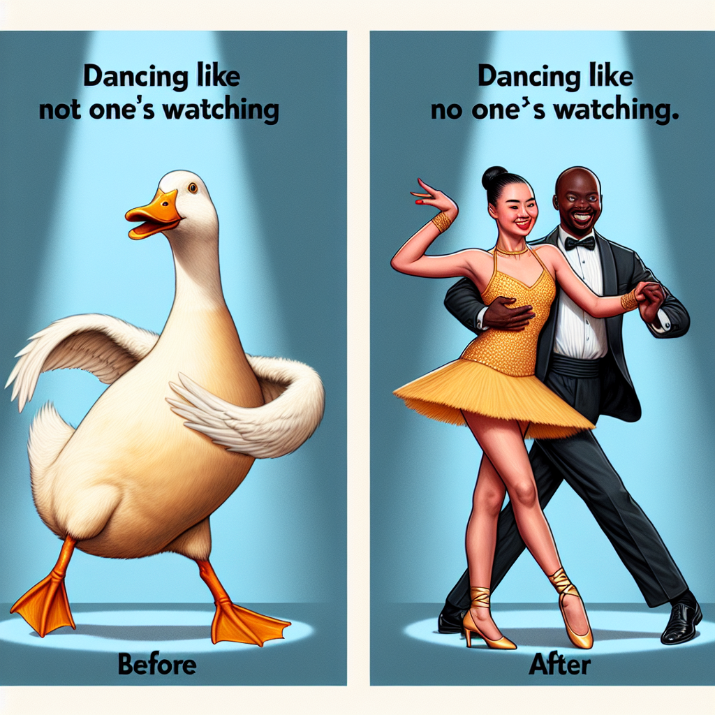 Ducks vs. Pros: The Dance Showdown Meme