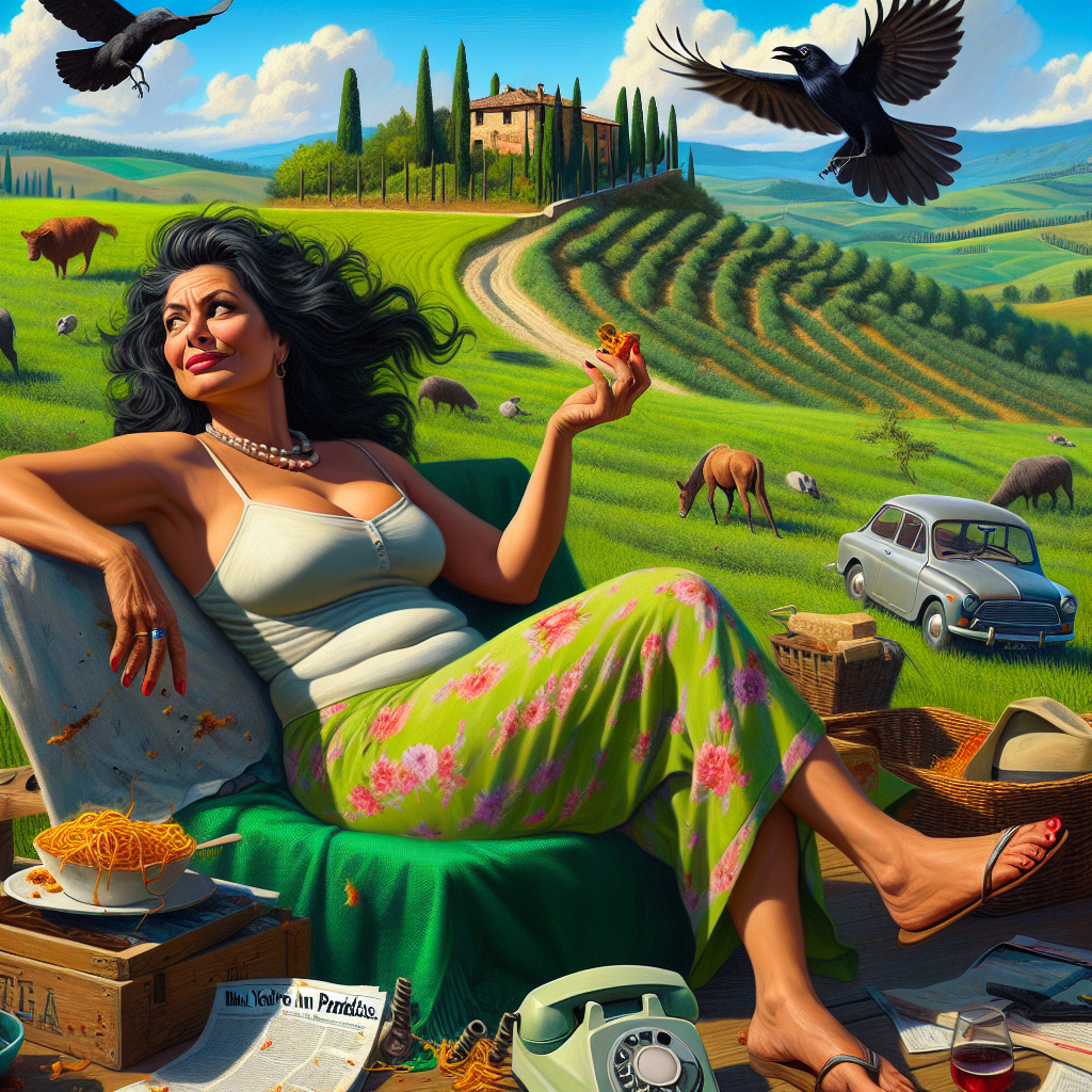 When You're Just Trying to Chill in Tuscany but Life Hits Hard