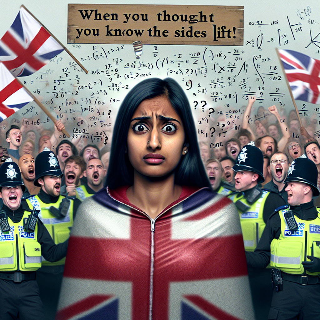 British Police vs. Protest: A Flag-Waving Dilemma