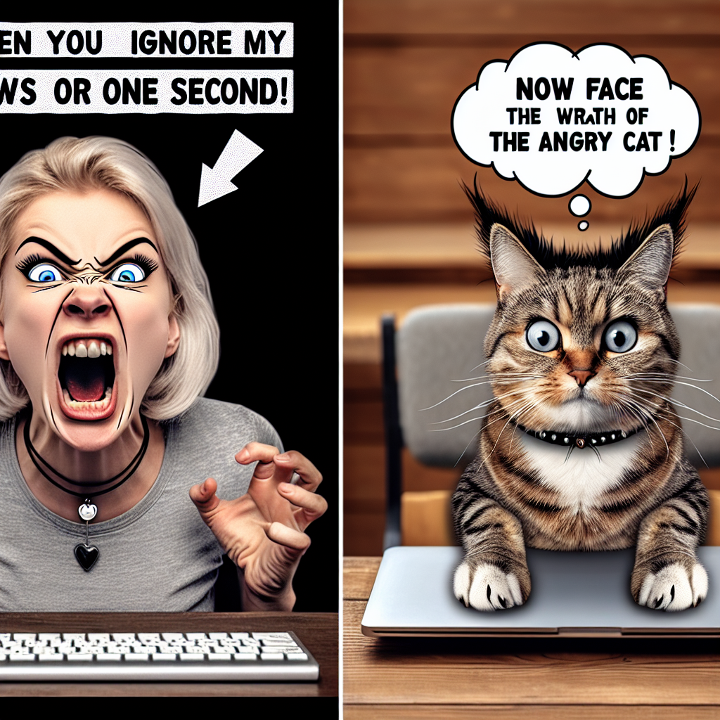 When Your Cat Turns from Sweet to Savage in Seconds