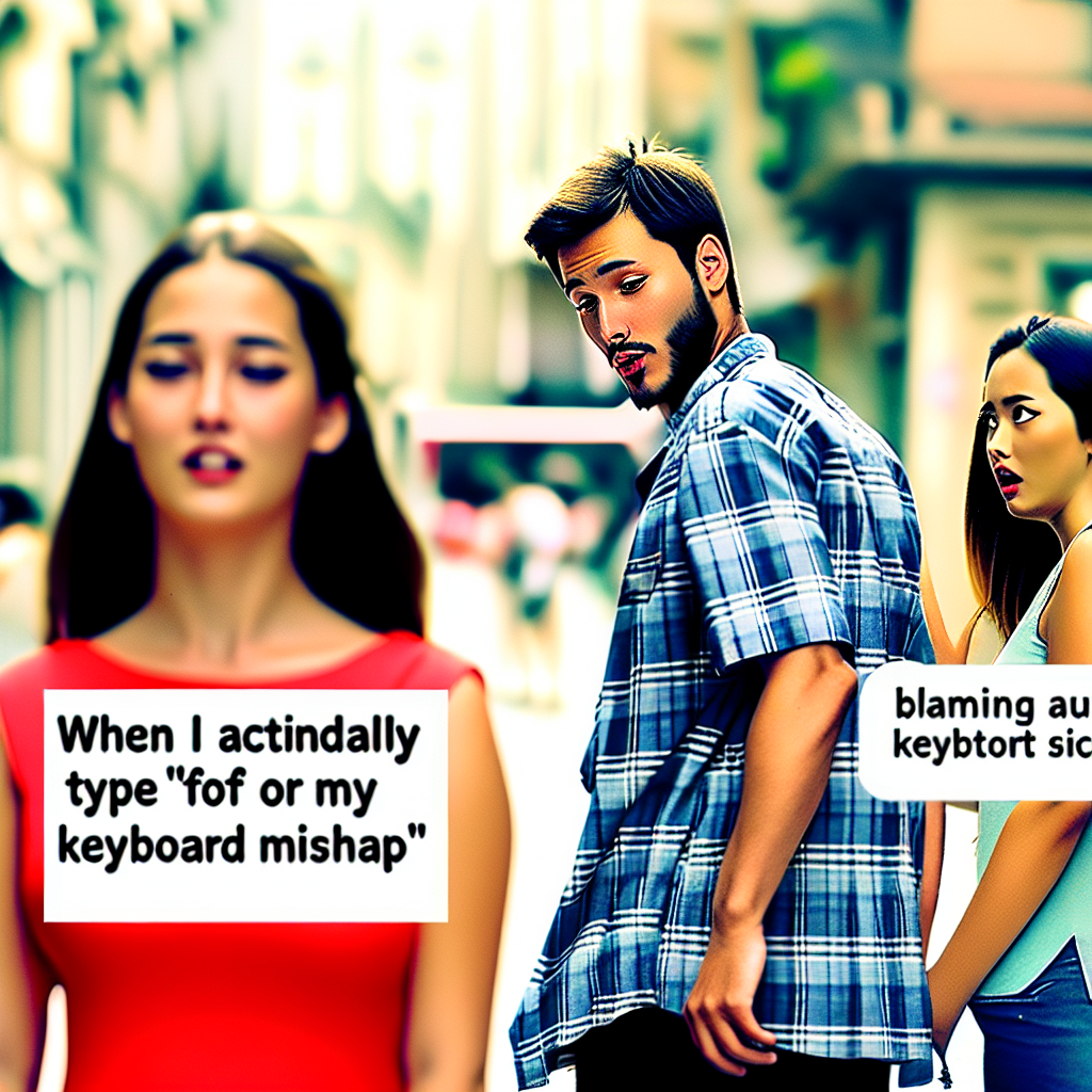 When Your Typing Skills Go MIA: A Keyboard Catastrophe