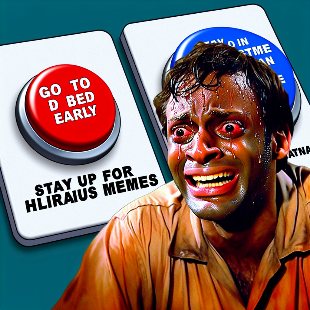 When You Find the Perfect Funny Meme at 3 AM
