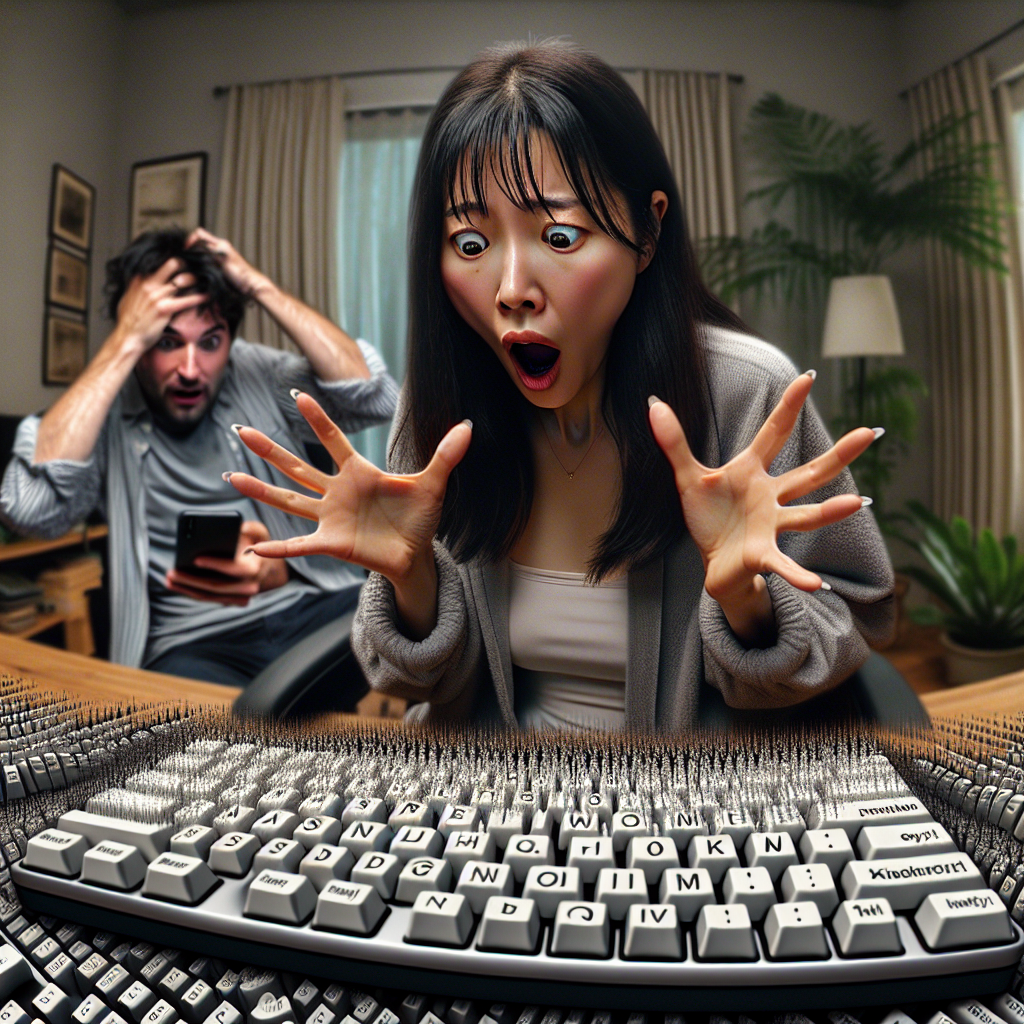 When You Try to Type 'K' but the Keyboard Has Other Plans