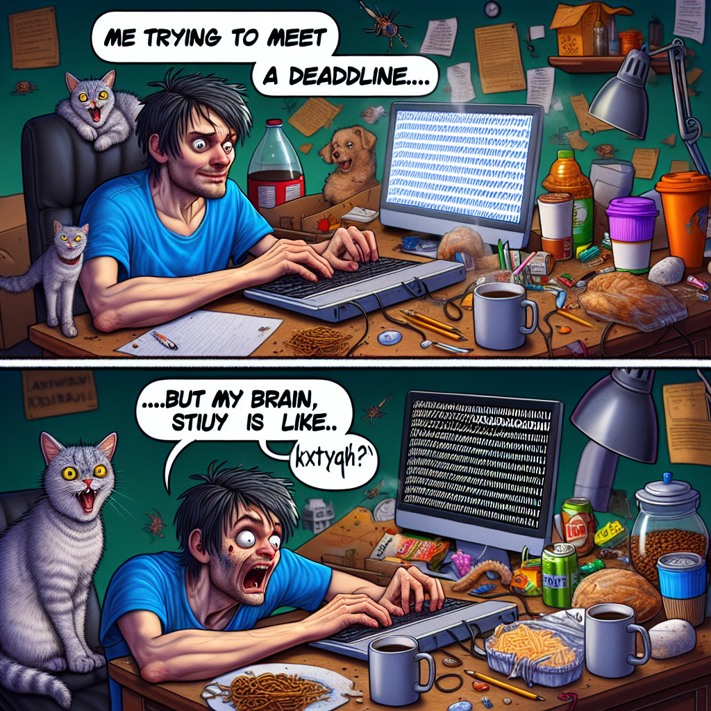 When You Try Typing but Your Brain Goes Full Jumble