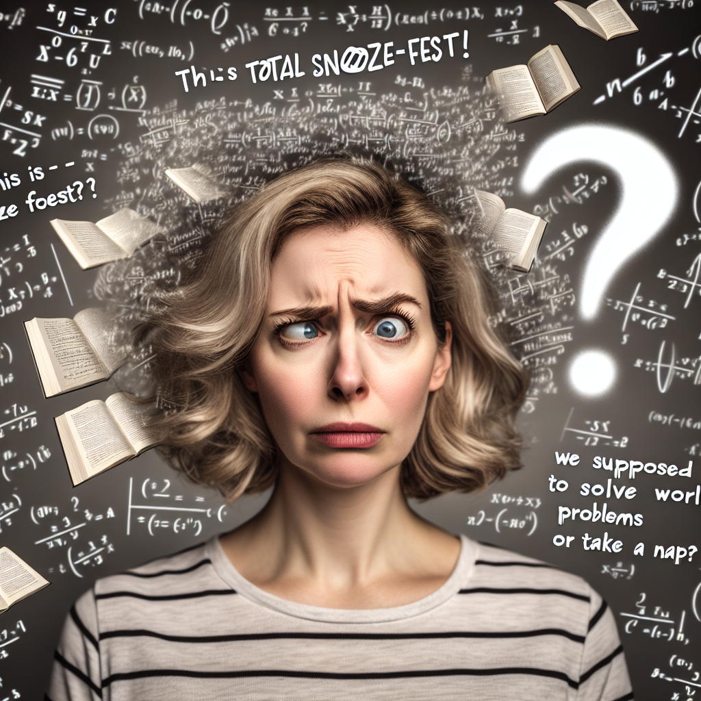When Science Books Get Too Real: A Hilarious Student Moment