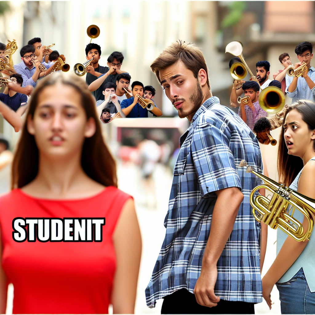 When the Trumpet Player Takes the Joke Too Far