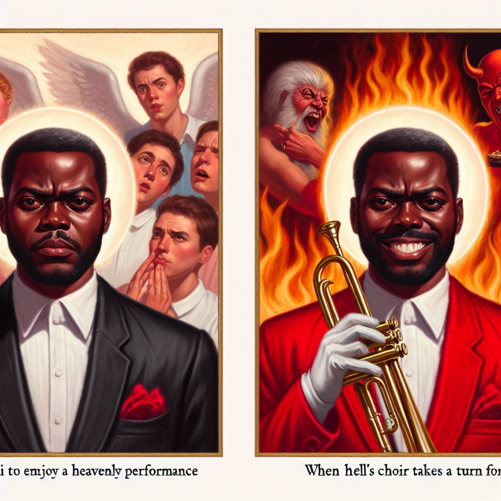 When the Devil Takes Up Trumpet: A Hilarious Musical Twist