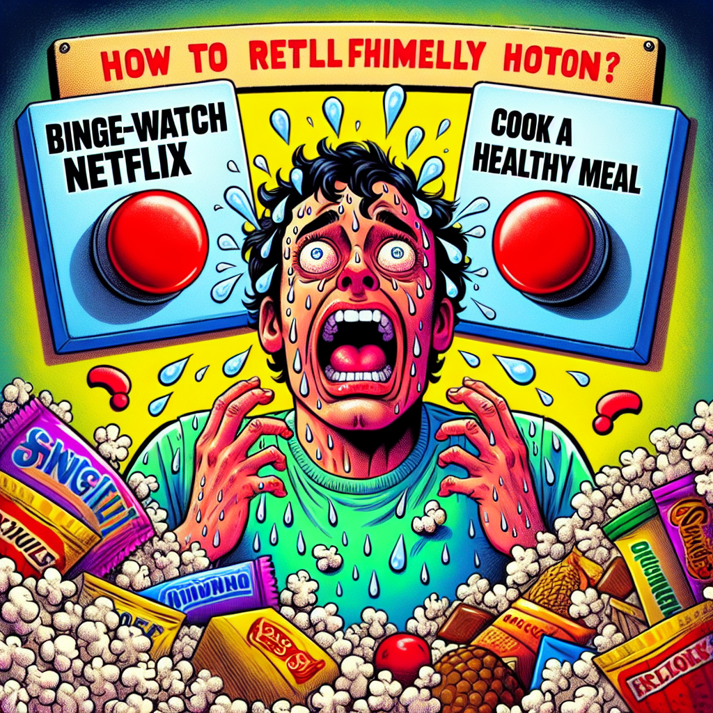 When Netflix and Food Collide: A Meme Scenario