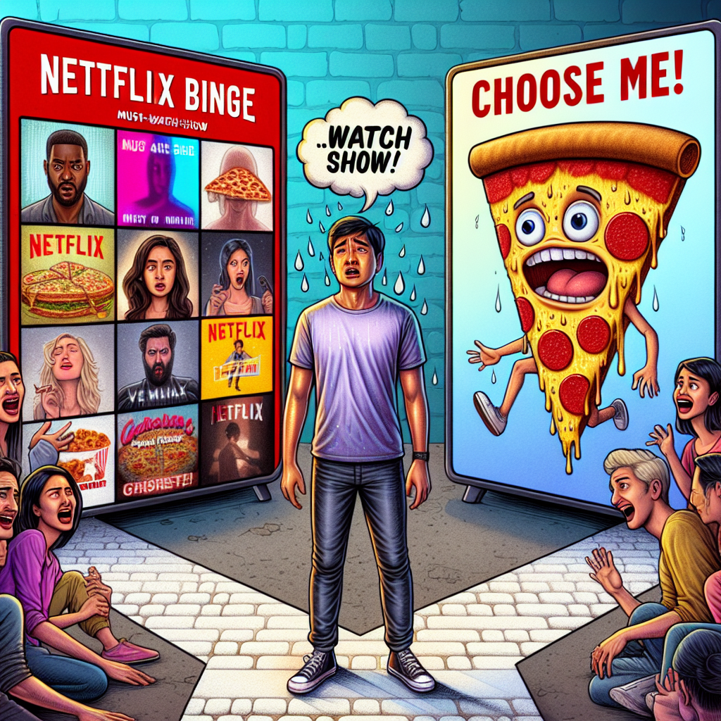 When Netflix, Food, and FOMO Team Up: A Comedic Struggle