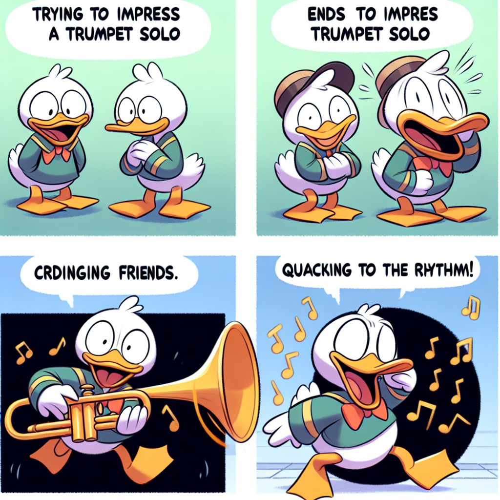 Dancing Donald: The Trumpet Showdown You Didn't Know You Needed