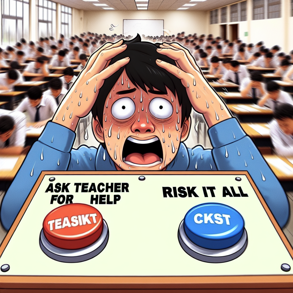 When the Teacher Offers Answers Mid-Exam Like a Lifeline
