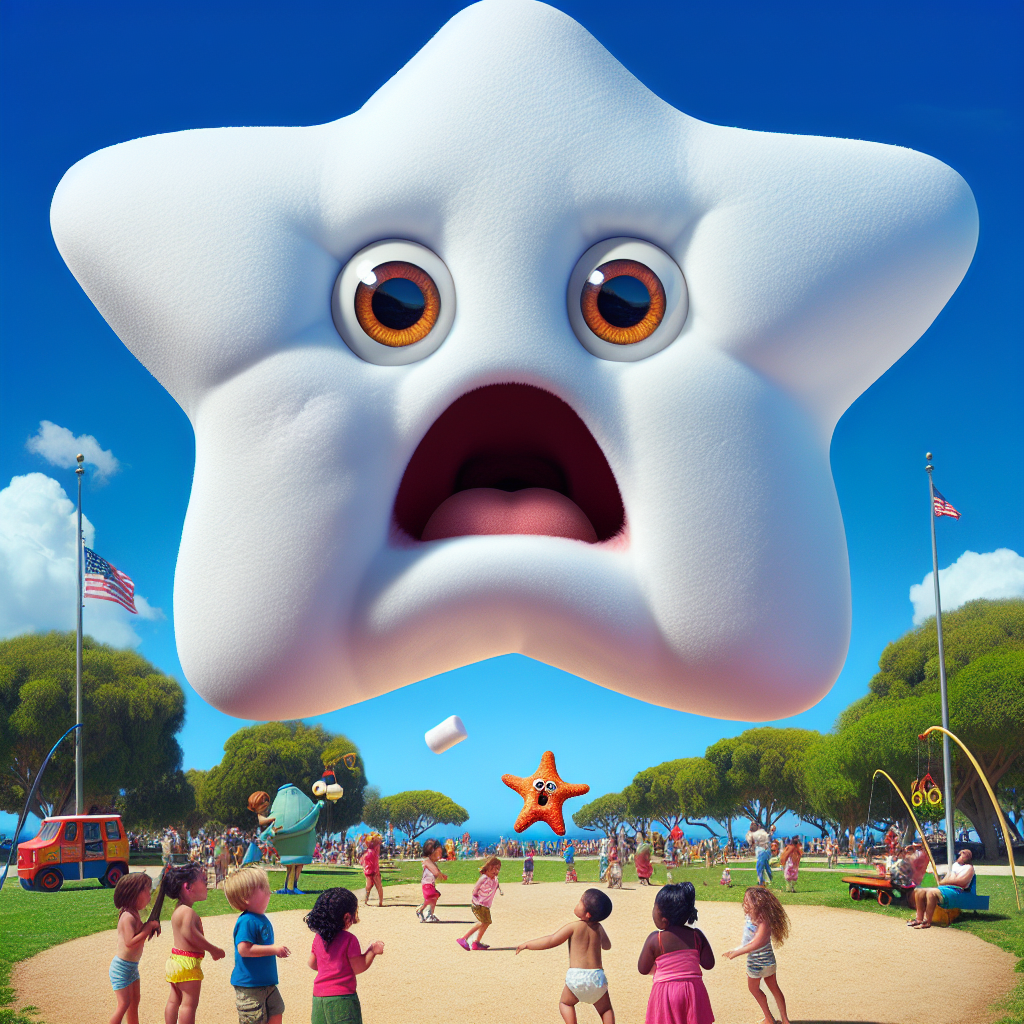 When You Realize Real Clouds Are Just Fancy Marshmallows