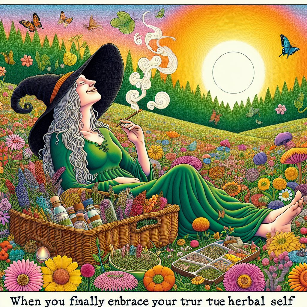 Witch and Herbs: The Unexpected Chill Vibes