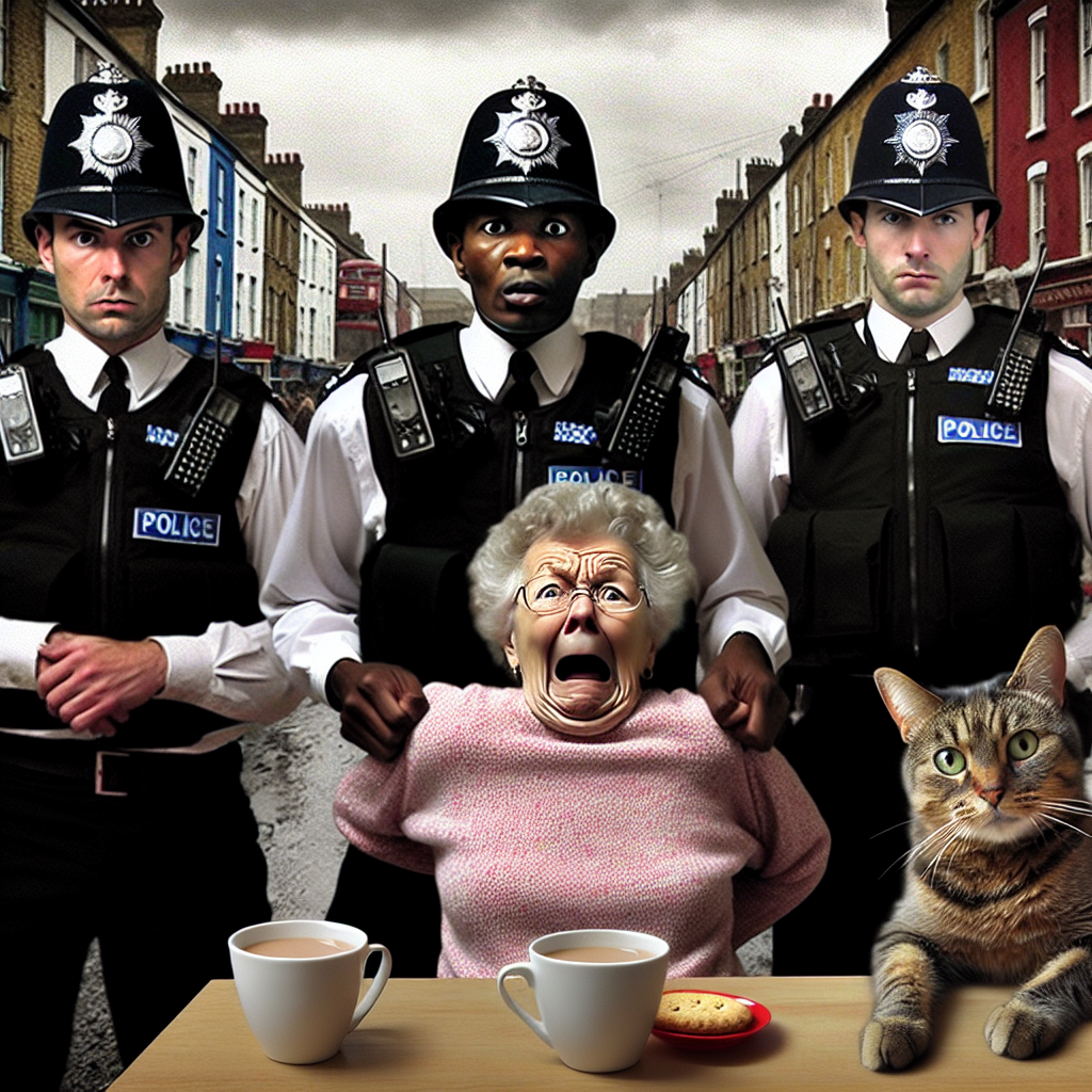 Granny Arrested for Facebook Shenanigans: A Hilarious Take