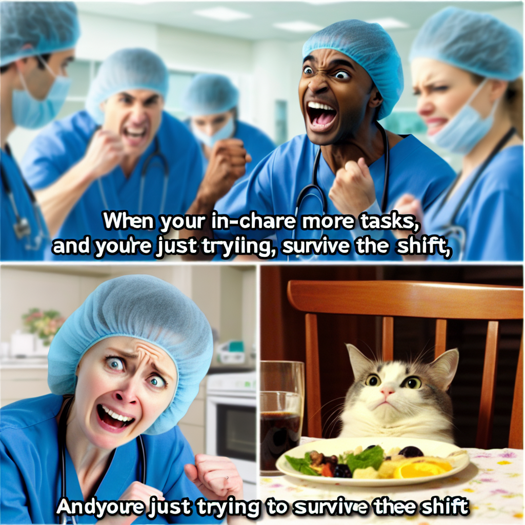 When the Shift Gets Real: A Nurse's Frustration with Their In-Charge