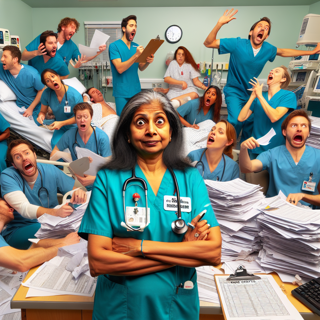 Nursing Staff vs. Over Duty: A Hilarious Meme Showdown