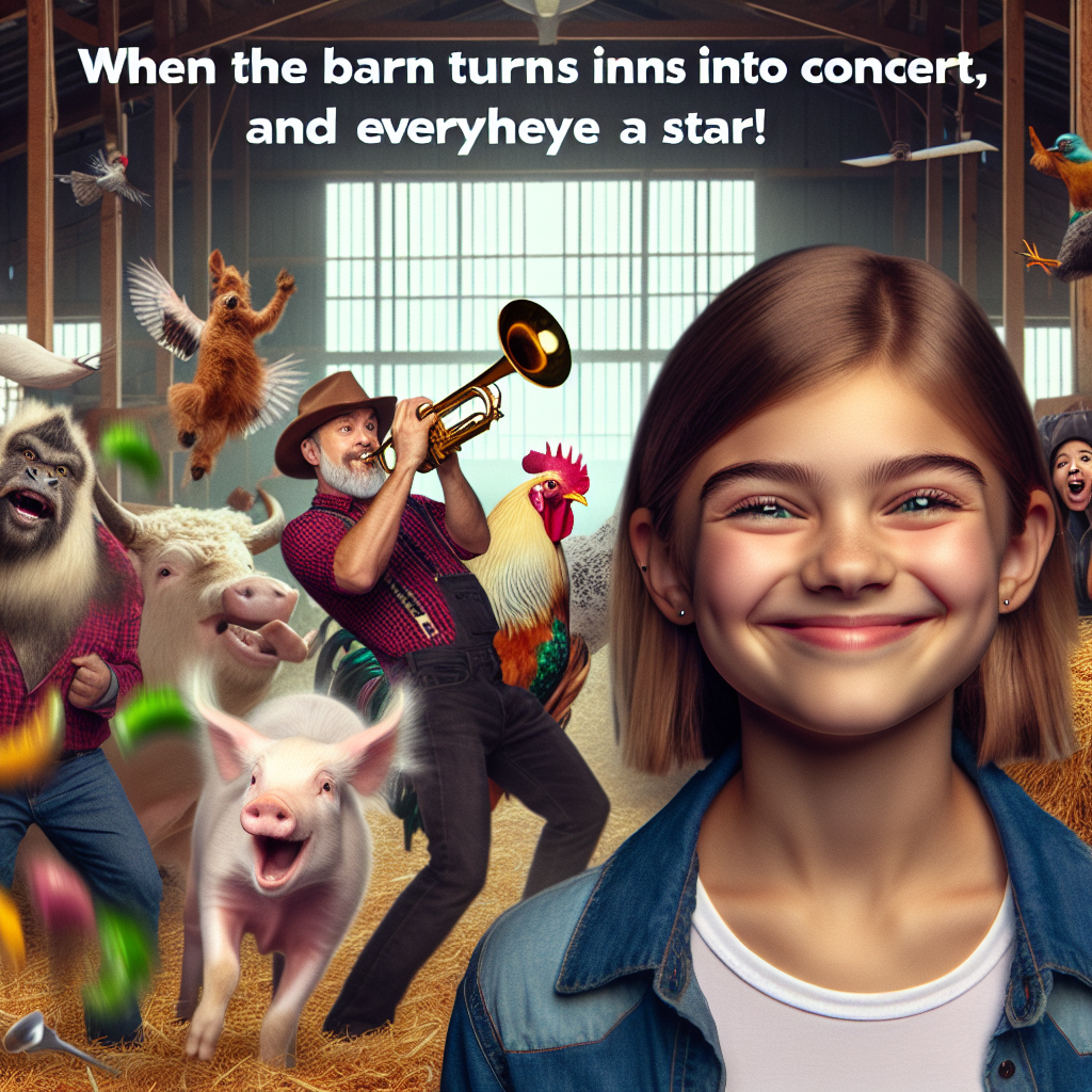 When the Farm's Trumpetist Steals the Show!