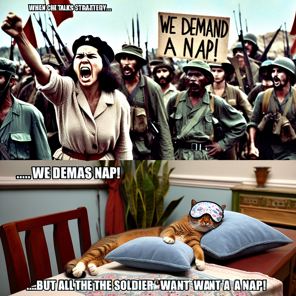 Che Guevara's Army: An Unlikely Power Nap Squad