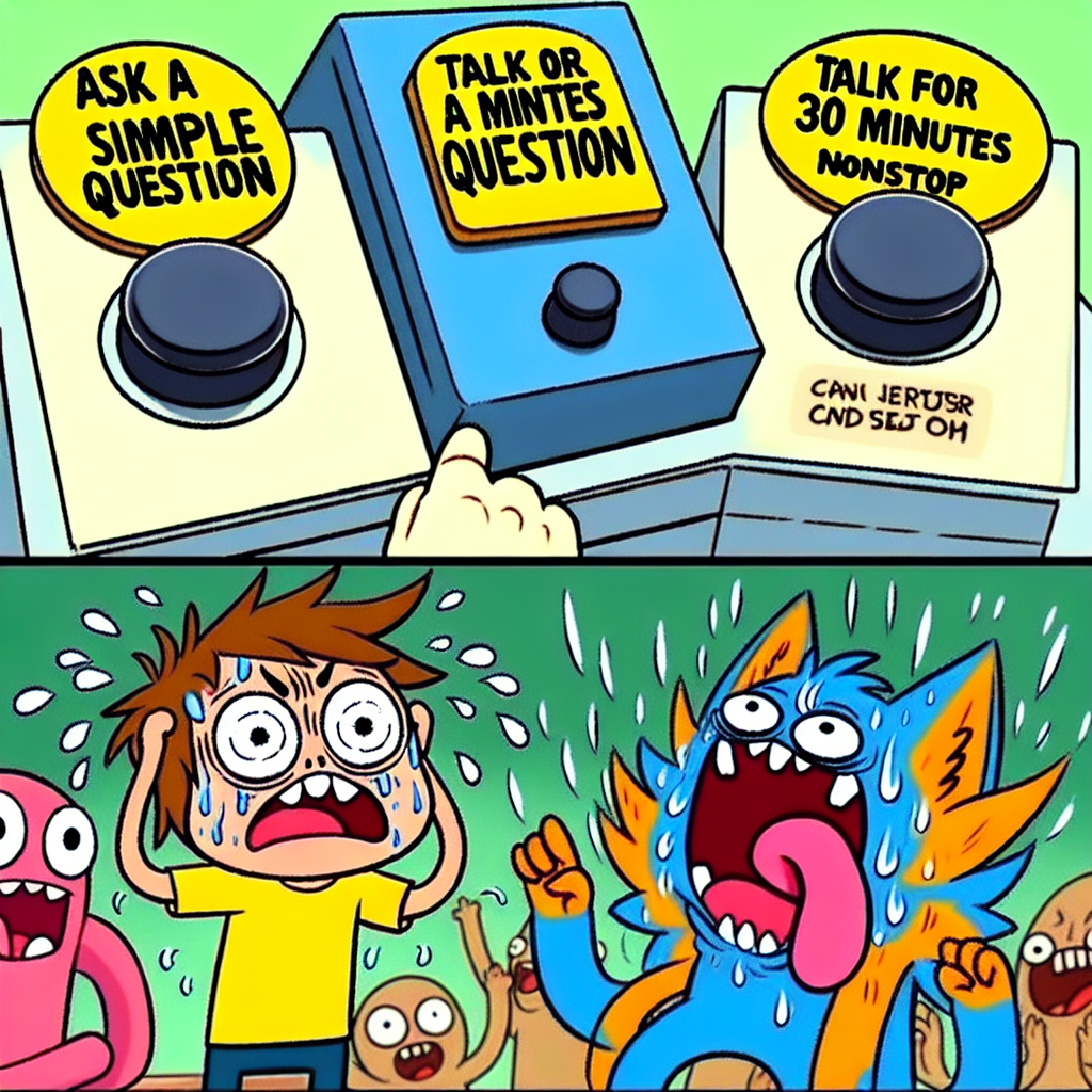 When Your Friend Promises Only One Question