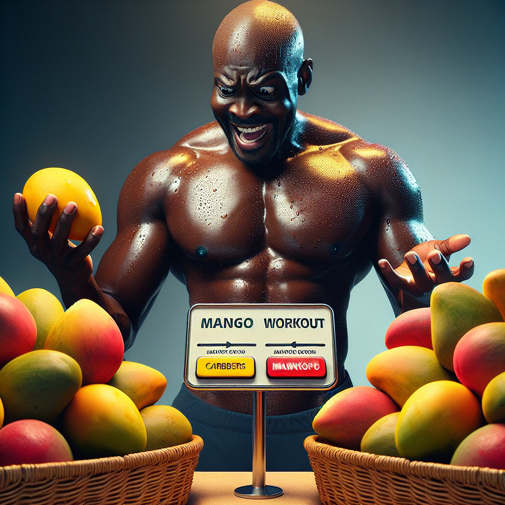When You're Trying to Get in Shape but Love Mango Too Much