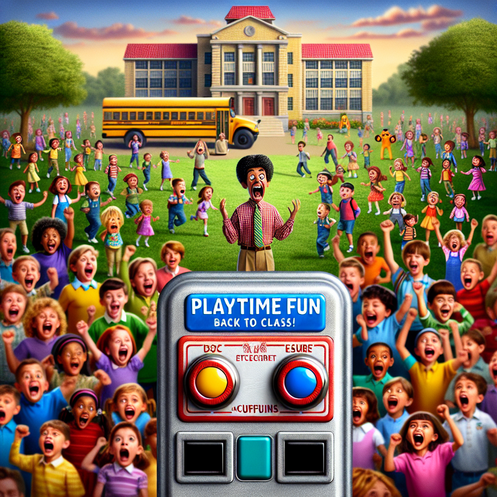 When Playgrounds and School Mix for Awkward Situations