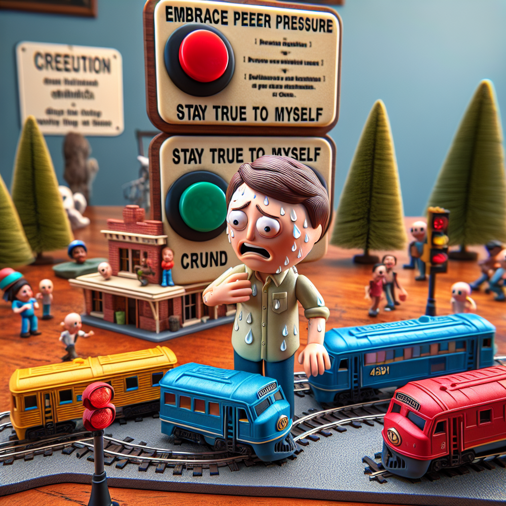 When You Try to Be the Coolest Kid on the Block with Your Train Set