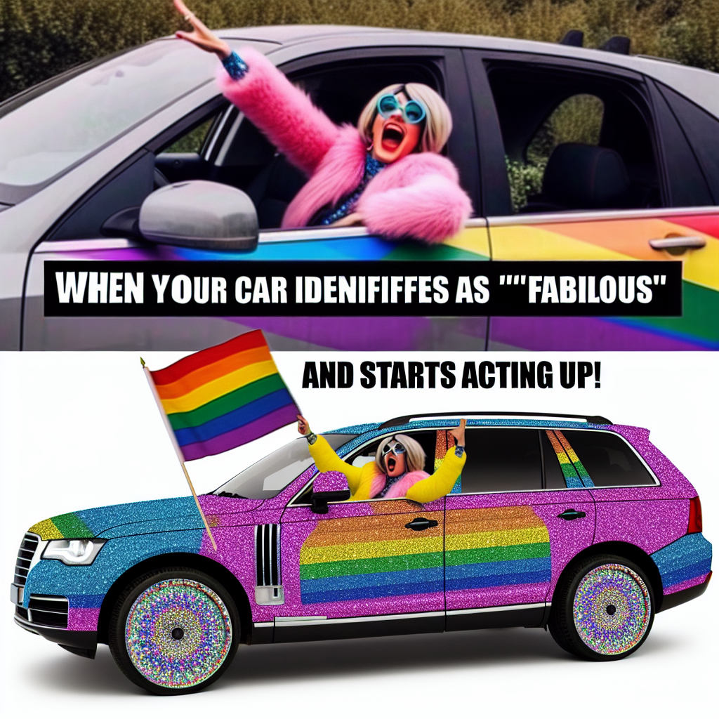 When Your Car Just Wants to Be Fabulous