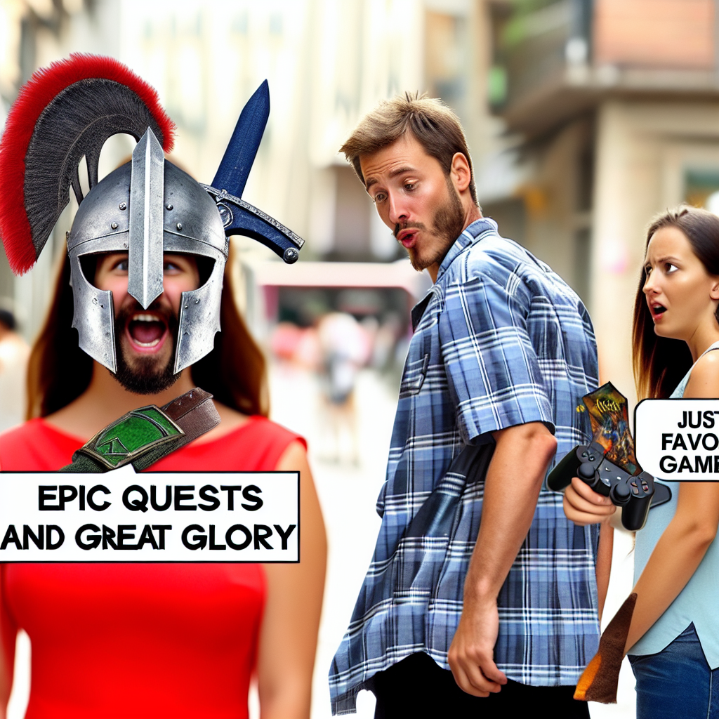 When Your Son Refuses to Join Your Epic Video Game Battle
