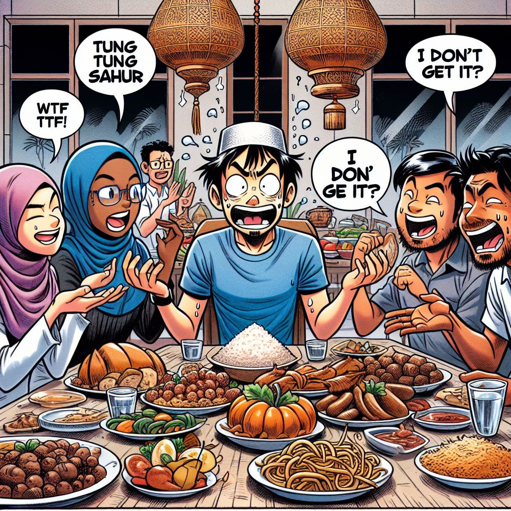 When you try to vibe during Sahur but just can't get it!