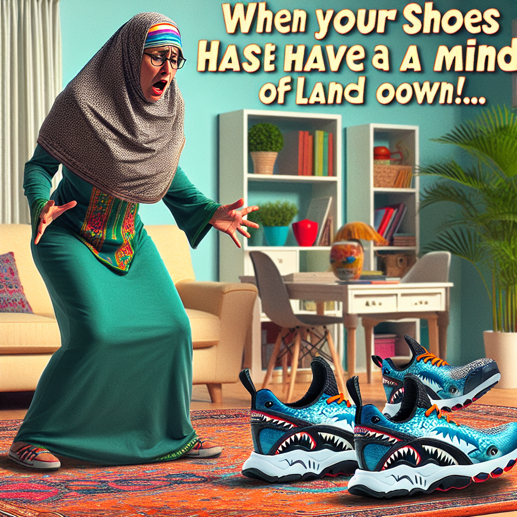 When Your Shoes Have More Attitude Than You Do