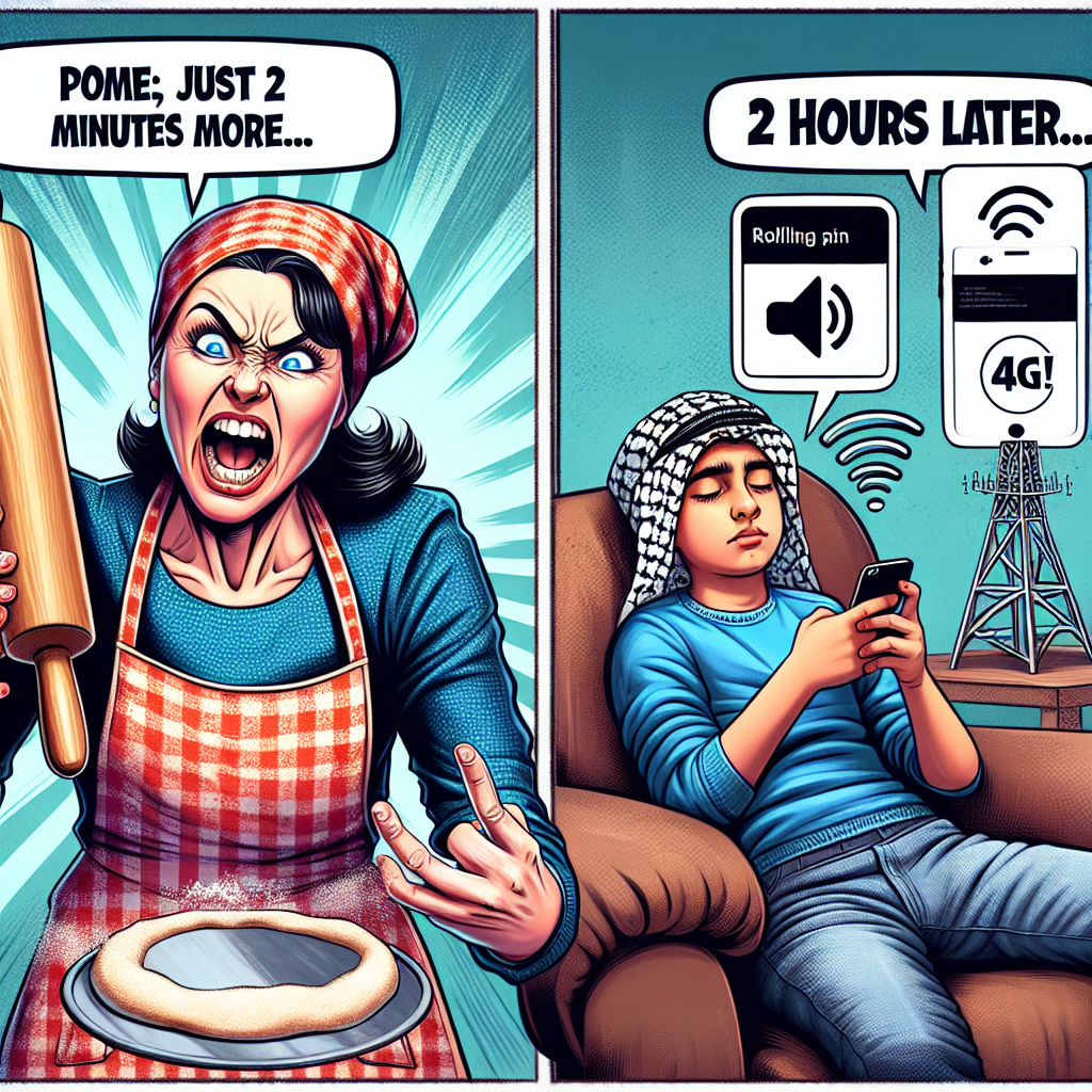 When Mom's Patience Meets Phone Addiction: A Hilarious Take