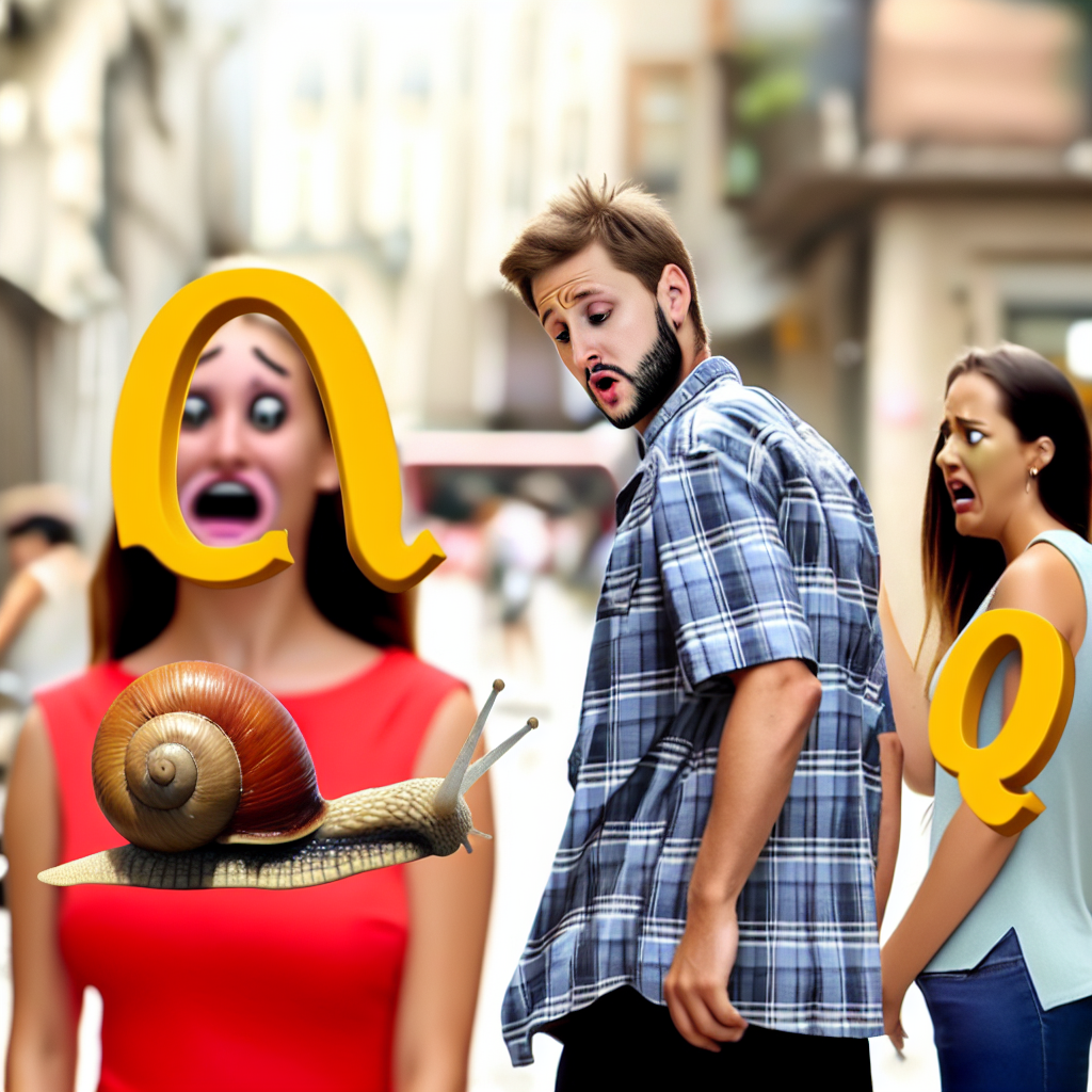 When the Letter Q Takes Its Sweet Time