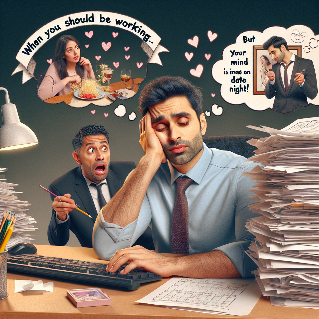When Work's a Blur Because I'm Daydreaming About My Wife
