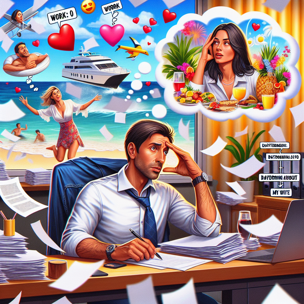 When Work Can't Compete with Daydreaming About My Wife