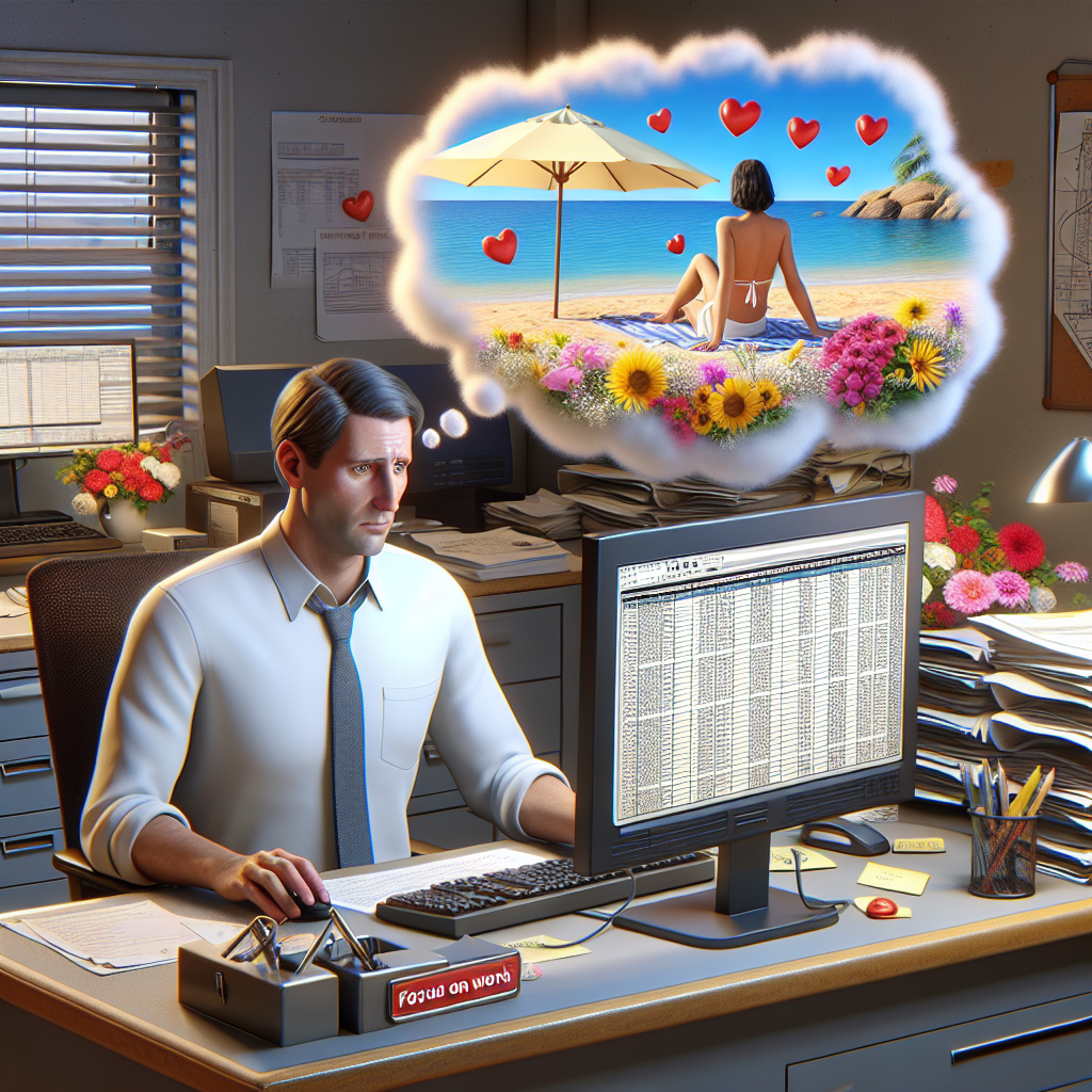 When Work Can't Compete with Thoughts of My Wife