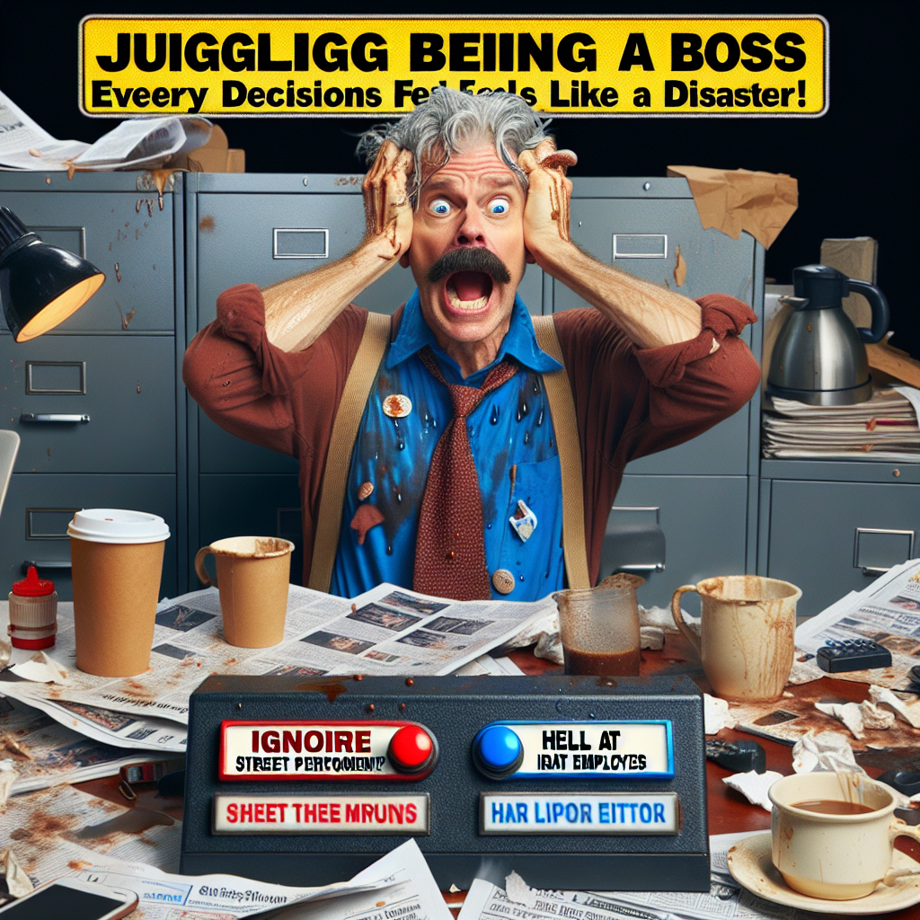 J Jonah's Daily Struggles: The Ultimate Work-Life Balancing Act